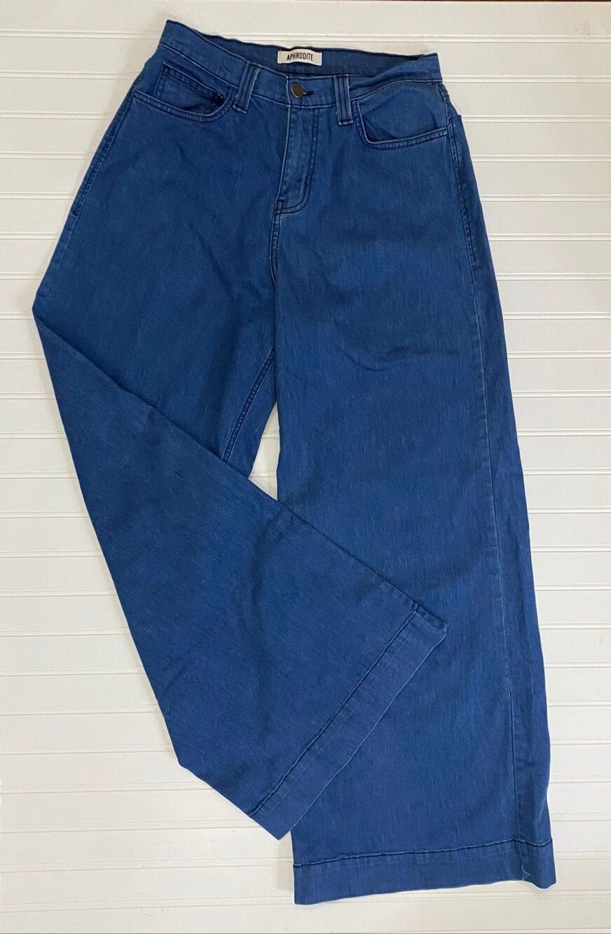 Aphrodite Super Wide Leg Juniors Jeans Sz 3
